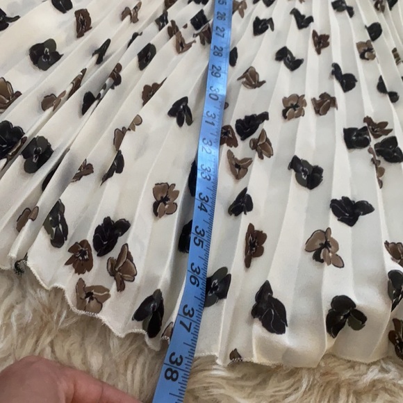 💯 % Authentic Prada Short Flower Patterns Casual Style A-line Sleeveless - Picture 12 of 12